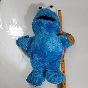 Isaac Mizrahi x Sesame Street Cookie Monster Glitter Stuffed Animal Plush Toy